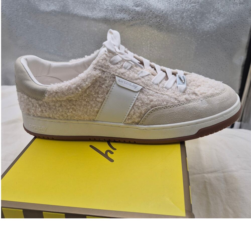 NEW Circus NY by Sam Edelman Vance ivory sneakers low-profile silhouette size 9